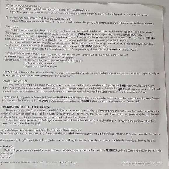 Friends Trivia Game - Picture 4 of 8